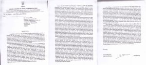 Saakaschwili Brief